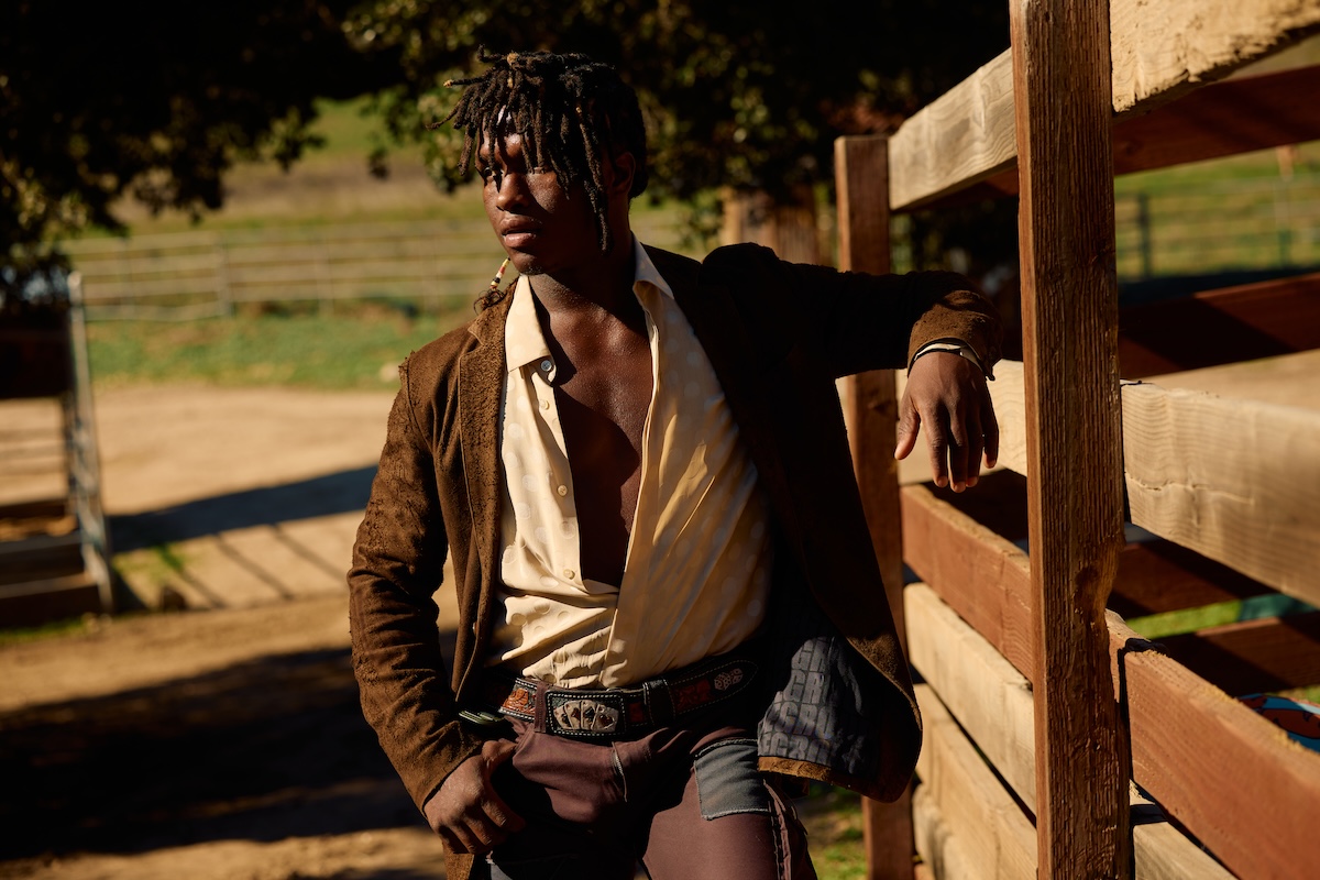 Maurice, portrait outdoors